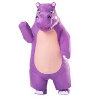 Yeffute Inflatable Hippo Costume for Adult Blow up Hippopotamus Costume Funny Halloween Party Costume Cosplay Dressed up