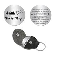 Inspirational Gift Initial Keychain For Women Friends Keyrin
