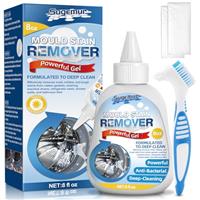 Sugemur Mould Remover, Large Capacity Mould Gel for Washing Machine Seals, Bathroom Grout, Shower, Caulk & Rubber Gaskets Mould Remover Extreme Gel UK 8 Fl Oz