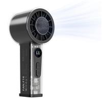 Dual Airflow Handheld Turbo Fan with Ice Cooler