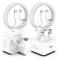 iPhone 16 15 Charger Fast Charge 2Pack Fast Apple Charger Cable 2M/6FT iPhone USB C Charger with USB C To C Cable for iPhone 16/16 Pro/16 Pro Max/15/15 Plus/15 Pro/15 Pro Max, iPad Pro/Mini, MacBook