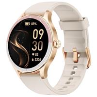 TOOBUR Smart Watch for Women, Smartwatch Compatible Android Phone and iOS Phone, Answer/Make Calls, Fitness Tracker Watch, Heart Rate/Sleep Tracker/100 Sports/IP68 Waterproof