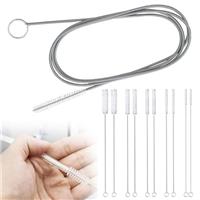 11 PCS Straw Brush, Pipe Cleaner 150cm Sink Unblocker Tool L
