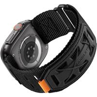 Bandletic Compatible with Apple Watch Ultra 2/Ultra Strap 49mm 46mm 44mm 45mm 42mm(3/2/1), Tactical Wide Rugged Military Nylon Sport Loop Bands for iWatch Ultra 2/Ultra SE Series 10 9 8 7 6 5 4 3 2 1