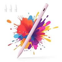 HSTT Pencil for iPad - 2018-2025 13 Minutes Fast Charging, Palm Rejection,Tilt Sensitivity, Stylus Pen Compatible with iPad Pro 11"/12.9"/13", 11/10/9/8/7/6th Gen, Air 3-7, Mini 5/7 White