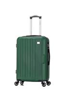 FLYMAX 4 Wheel Lightweight Suitcases Hardshell Travel Suitcase Large Medium Cabin Luggage