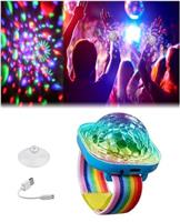 Disco Light,Professional Stage Lights,126W LED Par Lighting,Large Beam Parlight,Party Lights,Strobe Lights, 7 Mode WRGB Stage Lighting Effects, Sound Activated DMX Control,DJ Light