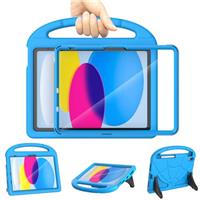 Kids Case for iPad (A16) 11th Generation 11inch 2025/iPad 10th Generation 10.9 inch 2022 with Screen Protector, Mansiruyi Shockproof Handle Stand iPad 10.9 inch/11 inch Case for kids