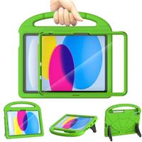 Kids Case for iPad (A16) 11th Generation 11inch 2025/iPad 10th Generation 10.9 inch 2022 with Screen Protector, Mansiruyi Shockproof Handle Stand iPad 10.9 inch/11 inch Case for kids
