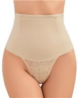 WEISANGMI Tummy Control Thong Shapewear for Women Tummy Control Knickers Body Shaper Lace Butt Lifter Pants Shaping Underwear