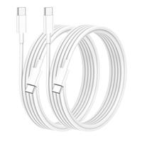 WWB USB C to USB C Cable for iPhone 15/16 Fast Charging, 1M 60W Type C Charging Fast Charging Cable for iPhone16/16 Pro/15/15 Plus/15 Pro/15 Pro Max, iPad Pro/Air/Mini,Mac