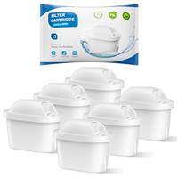 BREAUILL Water Filter Cartridges, Replacement for Brita Maxtra Pro All-in-1, Maxtra+ Plus, Water Filter Compatible with Brita Marella Jug Kettle, Eco-Friendly Choice, Reduce Impurities & Odor