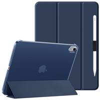 HGWALP Clear Case for iPad (A16) 11th Generation 11 Inch (2025),iPad 10th Generation 10.9 Inch (2022),Stand Cover with Hard Translucent Back, Support Touch ID, Auto Wake/Sleep&Stylus Holder