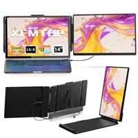 XFMTOP Laptop Screen Extender - Portable Monitor USB-C HDMI Computer Display Gaming External Monitor for Laptop PC Phone Mac Switch Xbox PS4/5