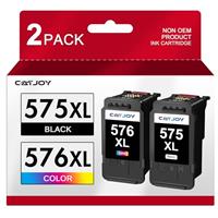 CATJOY 580 581XXL Ink Cartridge Replacement for Canon 580 & 581 ink cartridges for TS705 Ink Cartridges for Pixma TS6350 TS6250 TS8250 TS6351 TS6251 TS705 TS8550 TS6250 TS8500 TS8252 TS9150 (5-Pack)