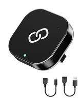 2025 Mini Wireless CarPlay Adapter UKSpedal 2in1 CarPlay & Android Auto Wireless Adapter UK Fit for Cars from 2016 & for iPhone iOS 10+/Android 11+ Plug & Play Fast Connection