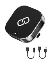 2025 Mini Wireless CarPlay Adapter UKSpedal 2in1 CarPlay & Android Auto Wireless Adapter UK Fit for Cars from 2016 & for iPhone iOS 10+/Android 11+ Plug & Play Fast Connection