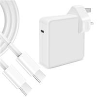 96W Super Fast Charger, Mac Book USB C charger, MacBook Pro Charger, USB - C laptop power adapter, compatible with MacBook Pro 16,15,14,13 inches, MacBook Air 13 inches, iPad Pro 12.9,2M Cable