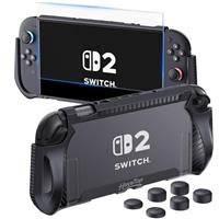 HEYSTOP Case Compatible with Nintendo Switch/Switch OLED Protective Hard Portable Travel Carry Case Shell Pouch Compatible with Nintendo Switch Console and Accessories