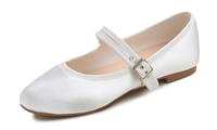 Feversole Women's Round Toe Cute Bow Trim Ballet Flats Dolly
