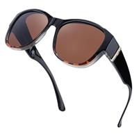 Myiaur Polarised Fit Over Sunglasses for Women, UV400 Protection, TR90 Trendy Frame, Ideal for Daily Wear & Driving