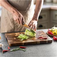JF JAMES.F Acacia Wood Chopping Board for Meat, Fruit Vegetable and Cheese