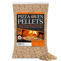 Munnie 15kg Premium Wood Pellets Superior Fuel for Pizza Ovens, Smokers & BBQs | 100% Pure Softwood | High Heat Output & Clean Burn | Easy-Light Cooking Pellets | Bagged for Easy Storage & Handling