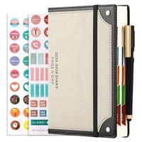 Academic Diary 2024 2025 Page a Day,Agenda Daily Planner from July 2024 to June 2025 Diary,Hardcover Organiser Weekly Monthly Planner with Pen,Pen Holder,Stickers
