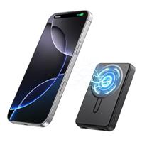 Magnetic Power Bank 12000mAh for MagSafe, Wireless Portable Charger QC4.0 22.5W PD20W USB C Fast Charging Power Bank for iPhone 16/15/14/13/12 Series