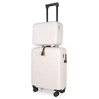 JLY Premium Black Suitcase Set 100% German Bayer Polycarbonate Superior Organisation TSA Security Lock Ultra-Quiet Wheels