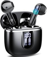 Wireless Earbuds, Bluetooth 5.4 Headphones in Ear with 4 ENC Noise Cancelling Mic, 40H Wireless Earphones with HiFi Stereo Deep Bass Playtime