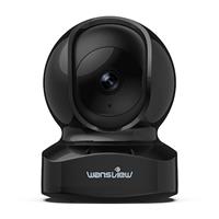 wansview Security Indoor Pet Camera, 2K Dog Camera with APP, WiFi CCTV Camera House Security for Baby Monitor, Real-time Alert 2-Way Audio Night Vision Pan/Tilt, SD Card Storage, Works with Alexa Q5