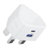 USB Plug Charger,2 Pack 4 Port Multi USB Plug Adapter UK 25W/5A Wall Charger Mains with Smart IC Fast Charging for iPhone 11 pro Max XS XR X SE2020 10 8 7 6 ipad,Samsung S10 S9 S8 S7,Huawei