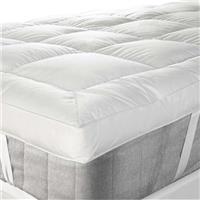 GmTEXTILES II HOTEL QUALITY(Microlite) MICRO FIBER MATTRESS TOPPER THICK 5 CM, BOX STITCHED,IN, ANTI ALLERGENIC