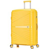 ATX Luggage Unbreakable Polypropylene Hard Shell Suitcase Hold Check in Super Lightweight with 4 Dual Spinner Wheels and uilt in TSA Lock