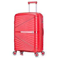 ATX Luggage Unbreakable Polypropylene Hard Shell Suitcase Hold Check in Super Lightweight with 4 Dual Spinner Wheels and uilt in TSA Lock