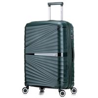 ATX Luggage Unbreakable Polypropylene Hard Shell Suitcase Hold Check in Super Lightweight with 4 Dual Spinner Wheels and uilt in TSA Lock