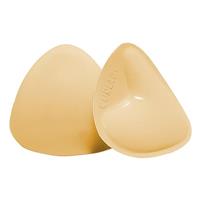 CURLADY Sticky Bra Inserts, Double Sided Push Up Bra Inserts, Strapless Reusable Lift Self Adhesive Bra Pads for Bikini Swimsuit Sports Beige