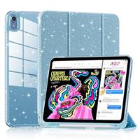 Mansiruyi Case for iPad 11/10th Gen 11/10.9 inch 2025/2024, Slim Light Hard Shell Stand Cover with Auto Sleep/Wake Fits for iPad 11th/10th Gen