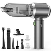 Handheld Vacuum Cleaner, 22000Pa Cordless Car Vacuum Cleaner, 3 Speed Brushless Motor Mini Hoover with Multiple Brush HeadsHigh Power Hand Held Vacuum Cordless, for Office, Home Kitchen, Car,Pet Hair