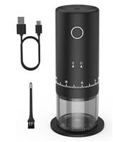 Portable Battery Powered Burr Coffee Grinder