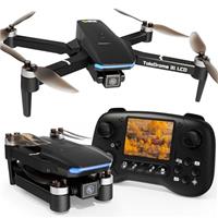 Toladrone TD31LCD Drone with Camera, Brushless Motor Drones with LCD Screen