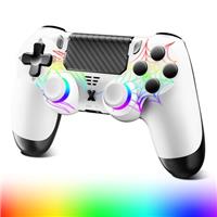 ARCELI Wireless Controller for PS-4, Upgraded Controller Wireless for PS-4/Slim/PC, Bluetooth Gamepad Joystick with Dual Vibration/ 3.5mm Audio Jack/Touch Panel