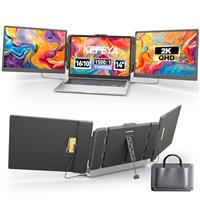 KEFEYA 2K QHD 14" Laptop Screen Extender (1500:1 Contrast)