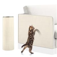 Adiwo Self-Adhesive Scratching Mat - Cat Scratch Furniture Protector, DIY Climbing Scratcher for Cat Tree, Wall & More