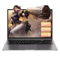 HUQPPQ Laptop Gaming Computer 16GB RAM 512GB 1TB SSD Expansion Core i3 (up to 3.2Ghz)