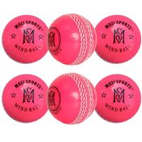 Mozi Sports Wind Cricket Balls - Indoor & Outdoor Soft Training Cricket Balls for Skills Coaching Practice