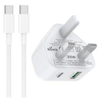 Samsung Fast Charge Plug, Samsung USB C Charger Plug UK Type C Charging Plug USBC for Galaxy S25/S24 Ultra/S23/S22/S21 FE/S20/A16/A15/A14/A13/A12/A32/A33/A34/A35/A52S/A53/A54/A55/A05S/A20E