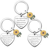 QMVMV 3 Pcs Teacher Gifts for Women Men, to My Teacher Keyri