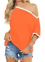 LACOZY Women Long Sleeve Going Out Tshirt Crewneck Basic Cro